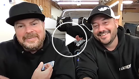 Screenshot of Finnegan's Garage video with play button